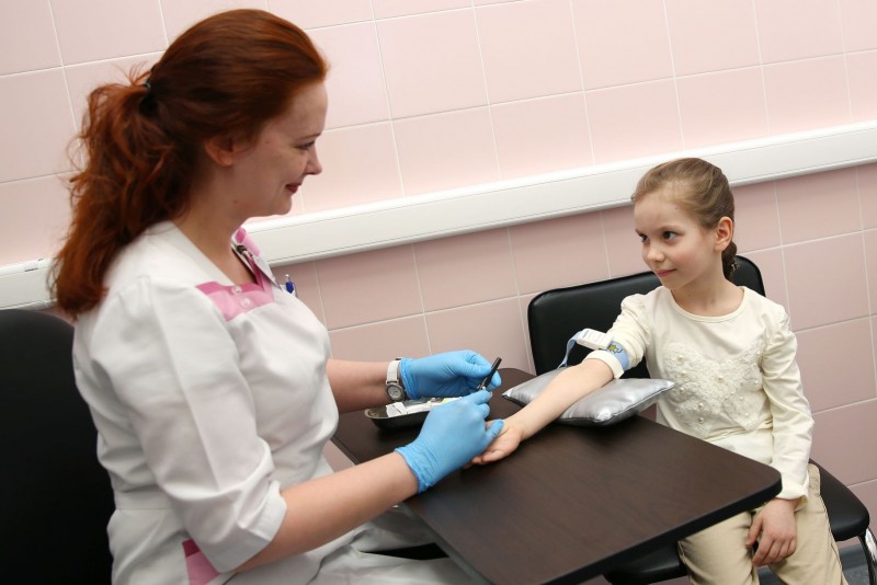 Для диагностики у ребенка могут взять анализ крови