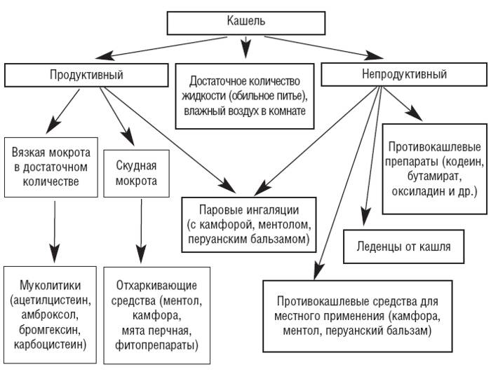 Лечение кашля народными средствами взрослых и детей